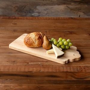 Planche à découper en bois pour la cuisine, surface lisse et durable pour hacher la viande, les légumes, les fruits, le pain et servir les aliments, utilisation à domicile et en hôtel - Product Image 3