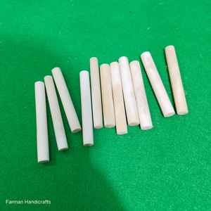 Hueso de búfalo real hecho a mano de 105 mm, rollo sólido, material natural para manualidades a precio económico. - Product Image 1