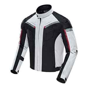 High Quality Breathable Windproof Winter Motorbike Racing Leather Jacket with Protection Customized for Men - Product Image 3