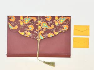 Screen printed <b>envelopes</b> with attractive printed designs ideal for <b>invitations</b> gifting stationery packaging and creative project - Product Image 4