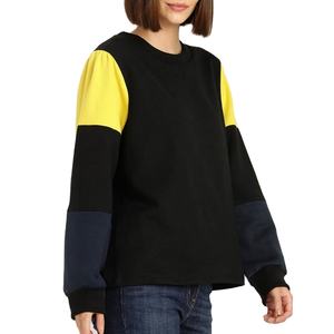 Meilleur modèle Sweat uni automne-hiver pour femmes Pull-over ample à la mode Sweat-shirt à col rond pour femmes surdimensionné Personnalisé - Product Image 4