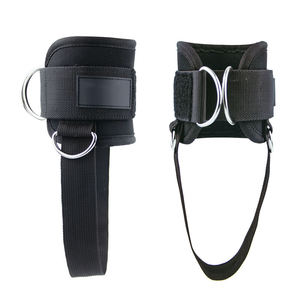 Sangle de cheville réglable pour machines à poulies, rembourrée et robuste, pour l'entraînement des jambes et les exercices de fitness - Product Image 2