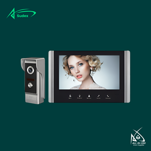 Sudex V7022B-M4 Wired Smart Doorbell <b>WiFi</b> IP Intercom HD Video Door Phone Night Vision System Outdoor Smart Home Remote Security - Product Image 1
