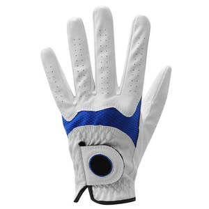 Gants de golf en cuir d'élite personnalisés OEM ODM avec logo, respirants, pour tournois, fabricant sur mesure, vente en gros - Product Image 4