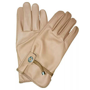 Gants d'équitation en cuir synthétique à quatre directions d'élasticité avec paume en silicone imprimée, personnalisables avec logo - Product Image 3