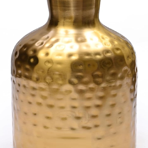 Jarrón de Hierro Hecho a Mano, Duradero, para Mesa, Diseño Tradicional, Chapado en Oro, Decoración para Hogar, Oficina, Bodas, Cumpleaños - Product Image 3