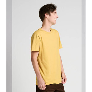 เสื้อยืดคอกลมแขนสั้นทรงปกติสำหรับผู้ชาย ผ้าฝ้าย 100% ระบายอากาศได้ดี น้ำหนัก 180 กรัม ผ้าเจอร์ซีย์ถัก สไตล์ลำลอง - Product Image 4