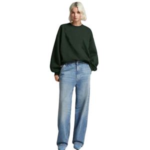 Sudaderas de cuello redondo de algodón suave para mujer, manga larga de secado rápido, ajuste Regular, servicio OEM de invierno con logotipo impreso en la parte delantera XS - Product Image 3