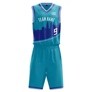 Benutzer definierte Basketball Trikot und Shorts Personal isierte Jersey Team Uniform mit Name Nummer Logo für Männer Frauen Erwachsene Jugend Kinder