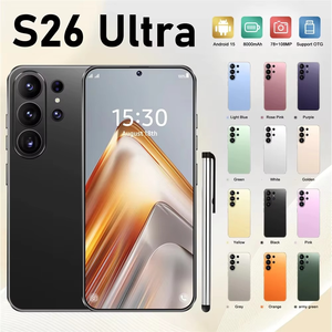 สมาร์ทโฟนเกมมิ่ง S26 Ultra 5G รุ่นขายดีปี 2026 หน้าจอ 7.3 นิ้ว ชิปประมวลผล Deca Core หน่วยความจำ 16GB+1TB แบตเตอรี่ 8000mAh พร้อมปากกาสไตลัสในตัว ระบบนำทาง GPS - Product Image 1