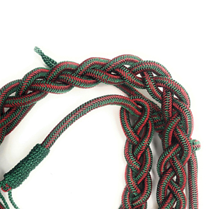 High Quality Dress Uniform Honor <b>Cord</b> Solid Color <b>Braided</b> Aiguillette Shoulder Cords for Parade Band Organizations Supplier - Product Image 5
