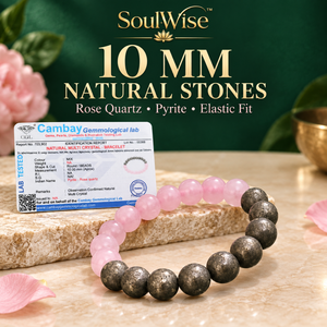 Bracelet vintage perlé en pierre naturelle quartz rose, plaqué bronze antique, bijou unisexe, cadeau - Product Image 2
