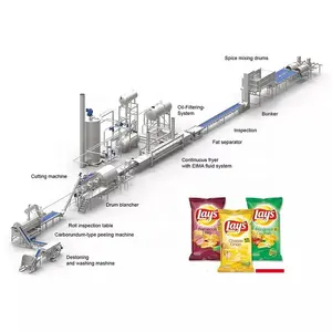 Frying Processing Plant Plantain Chips Making Machine And Plantain Chips Making Machine