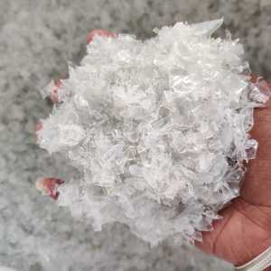 Flocons de PET lavés à chaud de qualité export premium pour la fabrication de plastique recyclé à partir de bouteilles usagées, approvisionnement en vrac pour l'importation - Product Image 2