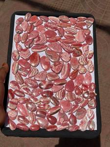 Pierre précieuse rhodochrosite de qualité export, perles de pierre rose naturelle pour bagues, colliers, bracelets, artisanat, disponible en grande quantité - Product Image 3