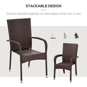 Sedia da Patio in Vimini Blu con Cuscino per Eleganti Cene all'Aperto |   Pieghevole, Adatto per Sport e Appartamenti" - Product Image 6