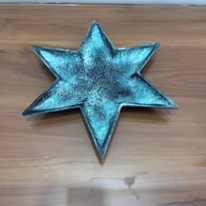Modern Decorative Star-Shaped Aluminium <b>Storage</b> Tray for Living Room <b>Tabletop</b> Use - Product Image 2
