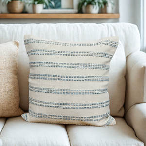 Funda de Cojín Tejida a Mano en Tonos Neutros, Plegable, Decorativa, para Decoración Moderna de Casa de Campo, Funda de Almohada Cuadrada - Product Image 6