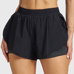 Shorts d'été décontractés pour femmes, respirants, légers, mode, usage quotidien, vêtements OEM, taille haute, séchage rapide, écologiques - Product Image 6