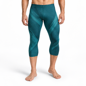Leggings Capri para Hombre, Leggings de Compresión de la Mejor Calidad, Cintura Elástica, Spandex, Poliéster, Servicio OEM, Alta Calidad, Nuevo 2026 - Product Image 1
