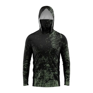 Sudaderas de Pesca Personalizadas al por Mayor, Fabricante OEM, Proveedor, Sublimadas, de Poliéster, con Tejido de Malla Transpirable, Fabricación en Masa - Product Image 2