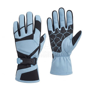 Durable Flame Retardant Nomex Fabric Winter Auto Racing <b>Gloves</b> Lightweight Waterproof Non-Slip Ergonomic Fit for Long Driving - Product Image 5