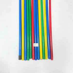 Wholesale Hot-Selling PVC Coated <b>Wooden</b> <b>Broom</b> Stick & <b>Broom</b> <b>Handle</b> for Household Use Stylish Hand Style With End Thread - Product Image 3
