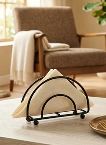 Top Demanded Decorative Iron Napkin Holder for Kitchen Counter Dining Table Restaurant Hotel Use Available for Bulk Quantity - Product Image 3