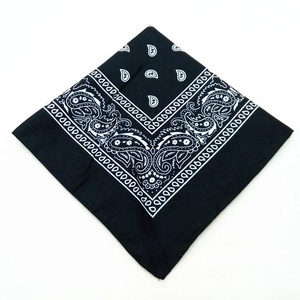 Pañuelos de Algodón Cuadrados Multicolor con Estampado Paisley, Serigrafiados, Diseño Personalizado, para Uso en las Cuatro Estaciones - Product Image 4