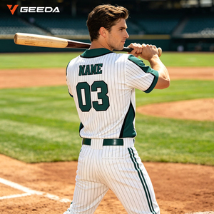 Custom <b>Baseball</b> Uniform Set Sublimated Jersey Pants Breathable Quick Dry 100% Polyester Unisex OEM ODM Wholesale Manufacturer - Product Image 2