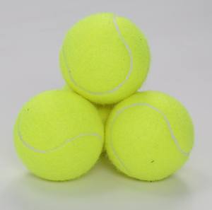 Balle de tennis d'entraînement professionnelle à rebond élevé avec logo personnalisé, balle de tennis d'entraînement pour tournoi adulte avec 60% de laine - Product Image 2