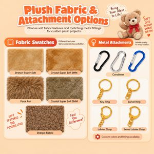 Oso de Peluche Personalizado, Lindos Juguetes de Peluche para Regalos Promocionales Corporativos y Obsequios para Eventos - Product Image 4
