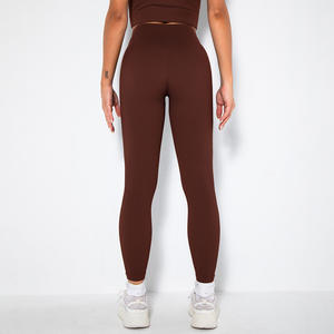 Ropa de Yoga sin Costuras de Cintura Alta para Mujer, Leggings Deportivos, Ropa Deportiva para Gimnasio, al por Mayor y Personalizada OEM - Product Image 1