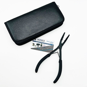 Pinzas para Extensiones de Cabello con Estuche, Herramienta Metálica para Instalación y Remoción de Cintas Adhesivas, Uso en Salón - Product Image 5