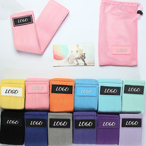 Bandas de resistencia de algodón para ejercicio, juego de bandas de fitness para gimnasio, bandas de resistencia para yoga y ejercicio, círculo de cadera y bandas de cadera en bucle. - Product Image 2