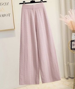 Nouvelle Collection Automne – Pantalon Long Décontracté en Toile pour Femme, Taille Haute, Coupe Droite, Couleur Unie - Product Image 3