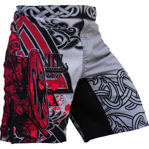 Shorts de combat MMA personnalisés OEM, légers, à séchage rapide, respirants, avec taille élastique, pour la boxe thaïlandaise - Product Image 3