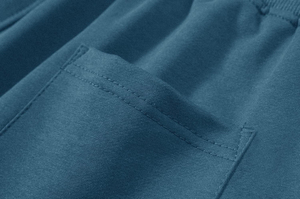 Shorts de sport athlétiques respirants pour femmes, 100 % coton, taille haute, coupe ample avec poches, pour la course et l'entraînement (également adaptés aux hommes) - Product Image 4