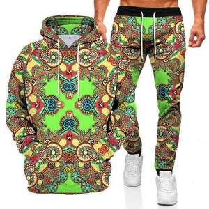 Wholesale Custom Printed Sublimation Track Suits Men Autumn Fashionable Slim Training Sports Wear Fleece Quick Dry - Product Image 4