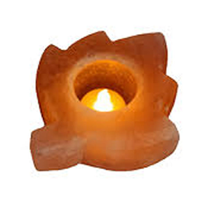 Premium Grade Himalayan Salt Crystal Lamp Himalayan Salt Lamps Carved Star Shape Natural Rock Salt Candle Holder Home Decoration - Product Image 5