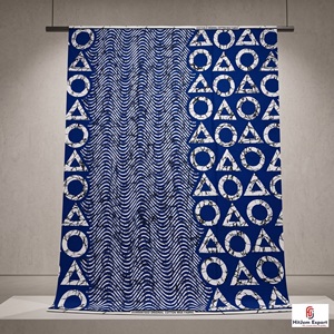 Tissu en coton brocart imprimé africain de qualité supérieure, fabrication sur mesure OEM ODM, fournisseur d'usine textile Nigéria Ghana Kenya - Product Image 2