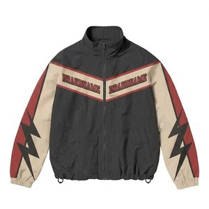 Nuevo Conjunto Deportivo Cortavientos de Nylon para Hombre con Logotipo Personalizado, Chaqueta y Pantalones Deportivos Ligeros, Impermeables y Transpirables, Venta al Por Mayor - Product Image 2