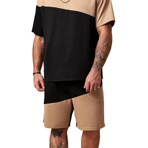 Conjunto de Camisa y Pantalones Cortos Estampados de Moda de Verano al por Mayor, Trajes Deportivos Transpirables de Poliéster y Algodón con Corte Regular - Product Image 2