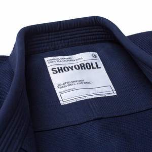 ชุดยูโดบราซิลสีน้ำเงินกรมท่า Shoyorol รุ่น 102 Metallic Competitor BJJ Gi Kimono ชุดยูโดสำหรับแข่งขัน Jiu Jitsu Gi Metallic Competitor Uniform - Product Image 4