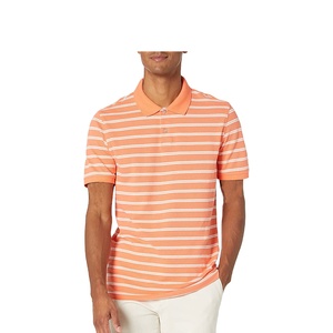 Camiseta Polo de manga corta informal para hombre, camiseta personalizada de color sólido con logotipo bordado, diseño transpirable, venta al por mayor - Product Image 1