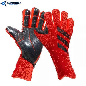 Professional High Quality Breathable PU Palm Football Goalkeeper <b>Gloves</b> Finger Thumb Protection Pull-On Closure Customizable - Product Image 2