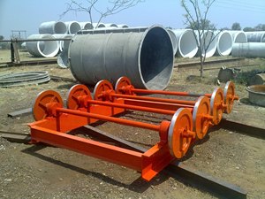 High Performance <b>Concrete</b> Pipe Making Machine <b>for</b> Cement Drainage Pipes High Quality Long Warranty Manufactured in India - Product Image 2