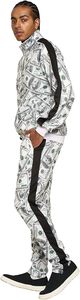 Conjunto Deportivo de 2 Piezas para Hombre, Mezcla de Algodón, Sudadera con Cierre y Detalles Decorativos, Tallas S-5XL - Product Image 4