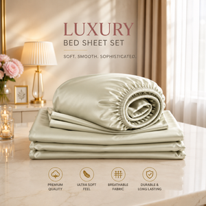 Juego de Sábanas de Bambú Ecológicas de 300 Hilos |   Ropa de Cama Suave y Fresca, Transpirable, para Hoteles, Hogares y Hostelería, Juegos de Cama de Lujo Premium - Product Image 2