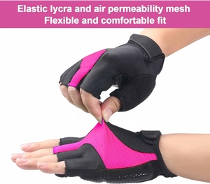 Bicycle Cycling Half <b>Finger</b> Sport Racing Motorcycle MTB <b>Bike</b> Gloves Breathable Outdoor Nylon Windproof Gel - Product Image 2